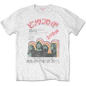 Pink Floyd - Japanese Poster Uni Wht ryhmässä MERCHANDISE / T-paita / Pop-Rock @ Bengans Skivbutik AB (5545583r)