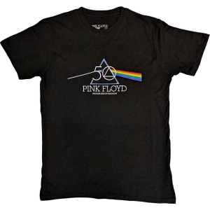 Pink Floyd - 50Th Prism Logo Uni Bl ryhmässä MERCHANDISE / T-paita / Pop-Rock @ Bengans Skivbutik AB (5545619r)