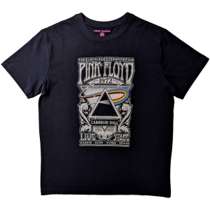 Pink Floyd - Carnegie Hall Poster Uni Bl ryhmässä MERCHANDISE / T-paita / Pop-Rock @ Bengans Skivbutik AB (5545648r)