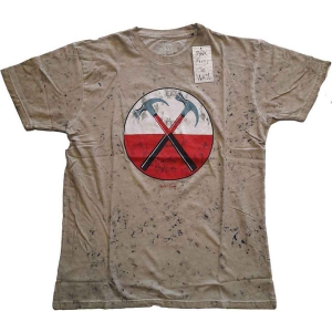 Pink Floyd - The Wall Hammers Snow Wash Uni Sand ryhmässä MERCHANDISE / T-paita / Pop-Rock @ Bengans Skivbutik AB (5545666r)