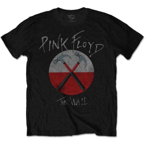 Pink Floyd - Pink Floyd Thewall Hammers Logo Uni Bl ryhmässä MERCHANDISE / T-paita / Pop-Rock @ Bengans Skivbutik AB (5545677r)