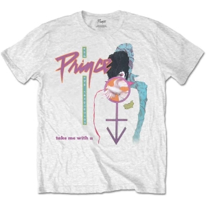 Prince - Take Me With U Uni Wht ryhmässä MERCHANDISE / T-paita / Pop-Rock @ Bengans Skivbutik AB (5545848r)