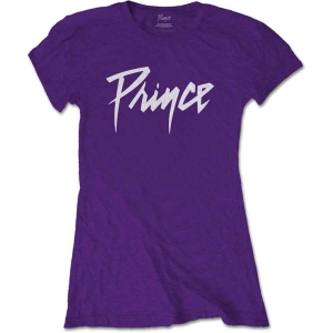 Prince - Logo Lady Purp ryhmässä MERCHANDISE / T-paita / Pop-Rock @ Bengans Skivbutik AB (5545851r)