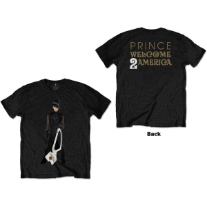 Prince - W2a White Guitar Uni Bl ryhmässä MERCHANDISE / T-paita / Pop-Rock @ Bengans Skivbutik AB (5545874r)