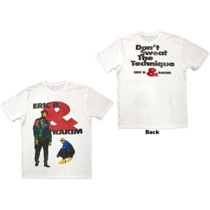 Eric B. & Rakim - Don't Sweat Uni Wht ryhmässä MERCHANDISE / T-paita / Hip Hop-Rap @ Bengans Skivbutik AB (5546037r)