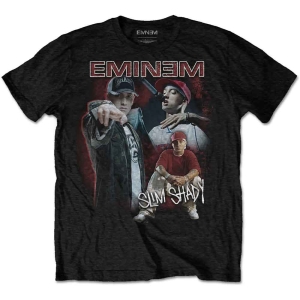 Eminem - Slim Shady Homage Uni Bl T-Shirt ryhmässä MERCHANDISE / T-paita / Hip Hop-Rap @ Bengans Skivbutik AB (5546053r)