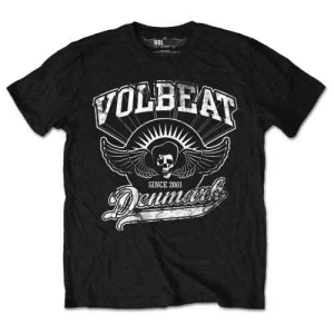 Volbeat - Rise From Denmark Uni Bl ryhmässä MERCHANDISE / T-paita / Hårdrock @ Bengans Skivbutik AB (5546183r)