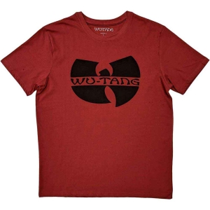 Wu-Tang Clan - Logo Uni Red ryhmässä MERCHANDISE / T-paita / Hip Hop-Rap @ Bengans Skivbutik AB (5546191r)