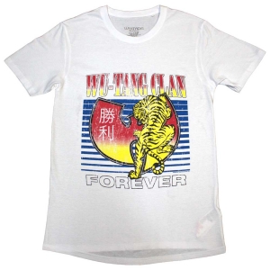 Wu-Tang Clan - Tiger Uni Wht ryhmässä MERCHANDISE / T-paita / Hip Hop-Rap @ Bengans Skivbutik AB (5546196r)