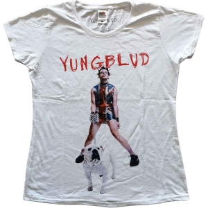 Yungblud - Strawberry Lipstick Lady Wht ryhmässä MERCHANDISE / T-paita / Pop-Rock @ Bengans Skivbutik AB (5546198r)