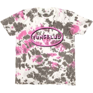 Yungblud - Scratch Logo Oval Uni Grey Dip-Dye ryhmässä MERCHANDISE / T-paita / Pop-Rock @ Bengans Skivbutik AB (5546207r)