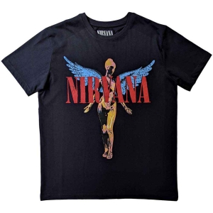 Nirvana - Angelic Uni Bl ryhmässä MERCHANDISE / T-paita / Pop-Rock @ Bengans Skivbutik AB (5546457r)