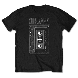 Nirvana - As You Are Tape Uni Bl ryhmässä MERCHANDISE / T-paita / Pop-Rock @ Bengans Skivbutik AB (5546472r)