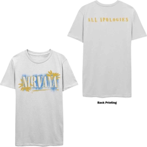 Nirvana - All Apologies Uni Wht ryhmässä MERCHANDISE / T-paita / Pop-Rock @ Bengans Skivbutik AB (5546489r)