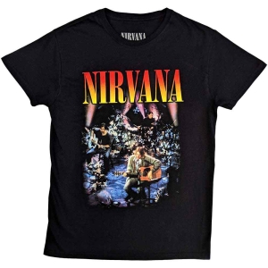 Nirvana - Unplugged Photo Uni Bl ryhmässä MERCHANDISE / T-paita / Pop-Rock @ Bengans Skivbutik AB (5546494r)