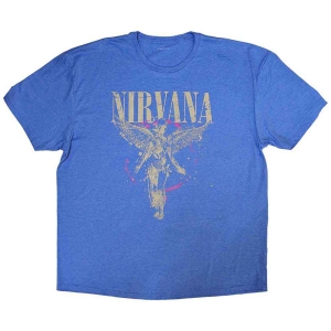 Nirvana - In Utero Uni Lht Blue ryhmässä MERCHANDISE / T-paita / Pop-Rock @ Bengans Skivbutik AB (5546496r)