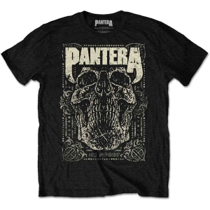 Pantera - 101 Proof Skull Uni Bl ryhmässä MERCHANDISE / T-paita / Hårdrock @ Bengans Skivbutik AB (5546640r)