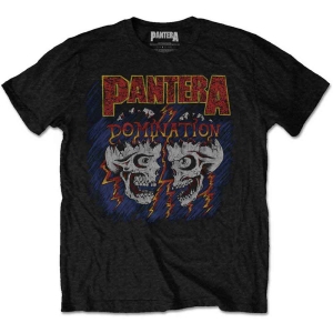 Pantera - Domination Uni Bl ryhmässä MERCHANDISE / T-paita / Hårdrock @ Bengans Skivbutik AB (5546648r)