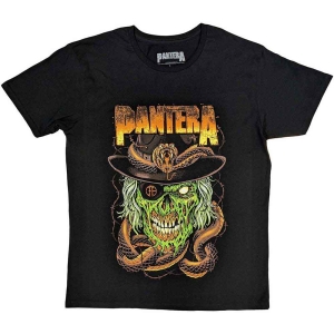 Pantera - Snake & Skull Uni Bl ryhmässä MERCHANDISE / T-paita / Hårdrock @ Bengans Skivbutik AB (5546650r)