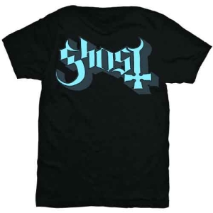 Ghost - Blue/Grey Keyline Logo Uni Bl ryhmässä MERCHANDISE / T-paita / Hårdrock @ Bengans Skivbutik AB (5546656)