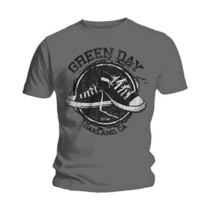 Green Day - Converse Uni Grey ryhmässä MERCHANDISE / T-paita / Punk @ Bengans Skivbutik AB (5547142r)