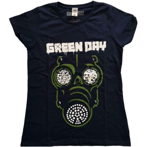 Green Day - Green Mask Lady Navy ryhmässä MERCHANDISE / T-paita / Punk @ Bengans Skivbutik AB (5547143r)