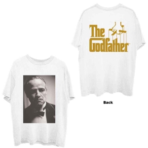 The Godfather - Brando B&W Uni Wht ryhmässä MERCHANDISE / T-paita / Film-Musikal @ Bengans Skivbutik AB (5547193r)