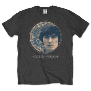 George Harrison - Circular Portrait Uni Char ryhmässä MERCHANDISE / T-paita / Pop-Rock @ Bengans Skivbutik AB (5547201r)