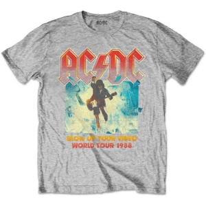 Ac/Dc - Blow Up Your Video Boys T-Shirt Heather ryhmässä MERCH / Minsishops-merch / Ac/Dc @ Bengans Skivbutik AB (5548604r)