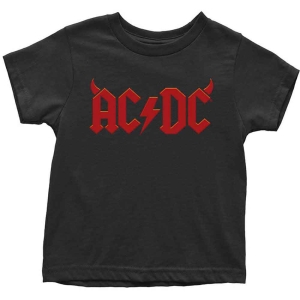 Ac/Dc - Horns Toddler Bl T-Shirt ryhmässä MERCH / Minsishops-merch / Ac/Dc @ Bengans Skivbutik AB (5548607r)