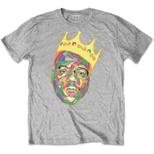 Biggie Smalls - Crown Boys Heather T-Shirt ryhmässä MERCHANDISE / Merch / Hip Hop-Rap @ Bengans Skivbutik AB (5548644r)