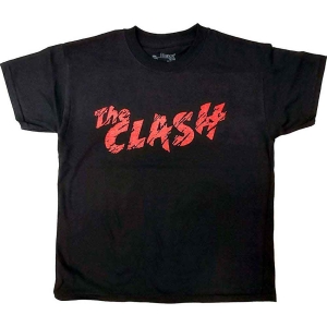 The Clash - Logo Boys T-Shirt Bl ryhmässä MERCHANDISE / Merch / Punk @ Bengans Skivbutik AB (5548675r)