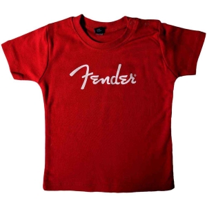 Fender - Fender Logo Toddler Red ryhmässä MK Export CDON Merch @ Bengans Skivbutik AB (5548681r)