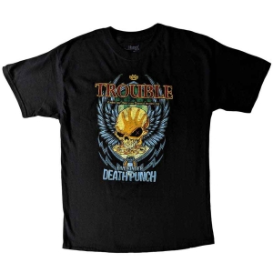 Five Finger Death Punch - Trouble Boys T-Shirt Bl ryhmässä MERCHANDISE / Merch / Hårdrock @ Bengans Skivbutik AB (5548684r)