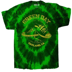 Green Day - All Stars Boys T-Shirt Green Dip-Dye ryhmässä MERCHANDISE / Merch / Punk @ Bengans Skivbutik AB (5548698r)