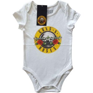 Guns N Roses - Classic Logo Toddler Wht Babygrow ryhmässä MERCHANDISE / Merch / Hårdrock @ Bengans Skivbutik AB (5548701r)