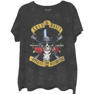 Guns N Roses - Appetite Washed Boys T-Shirt Bl Dip-Dye ryhmässä MERCHANDISE / Merch / Hårdrock @ Bengans Skivbutik AB (5548716r)