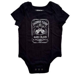 Johnny Cash - Man In Black Toddler Bl Babygrow ryhmässä MERCHANDISE / Merch / Country @ Bengans Skivbutik AB (5548733r)