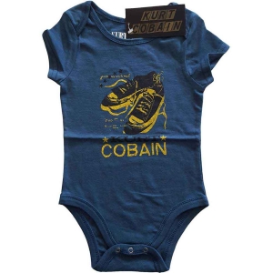 Kurt Cobain - Laces Toddler Navy Babygrow ryhmässä MERCHANDISE / Merch / Pop-Rock @ Bengans Skivbutik AB (5548742r)