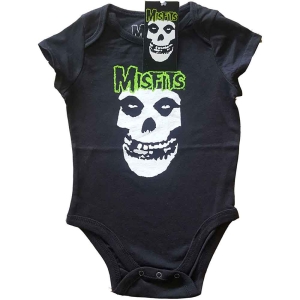 The Misfits - Skull & Logo Toddler Bl Babygrow ryhmässä MERCHANDISE / Merch / Punk @ Bengans Skivbutik AB (5548754r)