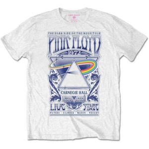 Pink Floyd - Carnegie Hall Boyst-Shirt  Wht ryhmässä MERCHANDISE / Merch / Pop-Rock @ Bengans Skivbutik AB (5548793r)