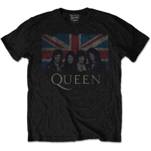 Queen - Vtge Union Jack Boys T-Shirt Bl ryhmässä MERCHANDISE / Merch / Pop-Rock @ Bengans Skivbutik AB (5548807r)