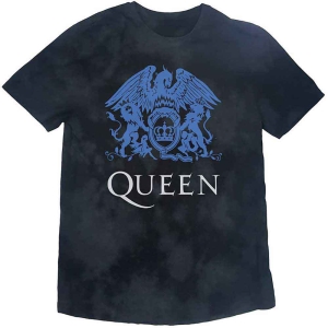 Queen - Blue Crest Boys T-Shirt Bl Dip-Dye ryhmässä MERCHANDISE / Merch / Pop-Rock @ Bengans Skivbutik AB (5548811r)