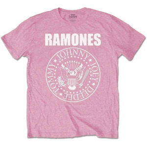 Ramones - Presidential Seal Boys T-Shirt Pink ryhmässä MERCHANDISE / Merch / Punk @ Bengans Skivbutik AB (5548816r)