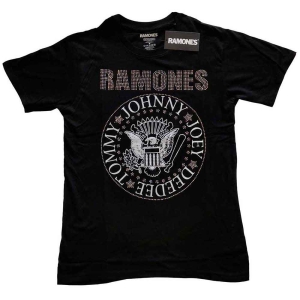 Ramones - Presidential Seal Emb Boys T-Shirt Bl ryhmässä MERCHANDISE / Merch / Punk @ Bengans Skivbutik AB (5548817r)