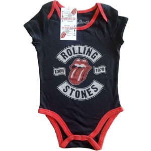 Rolling Stones - Us Tour 1978 Bl Babygrow ryhmässä MERCHANDISE / Merch / Pop-Rock @ Bengans Skivbutik AB (5548820r)