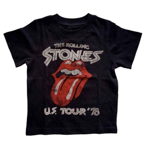 Rolling Stones - Us Tour 78 Toddler T-Shirt Bl ryhmässä MERCHANDISE / Merch / Pop-Rock @ Bengans Skivbutik AB (5548828r)