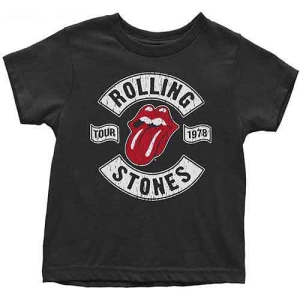 Rolling Stones - Us Tour 1978 Toddler T-Shirt Bl ryhmässä MERCHANDISE / Merch / Pop-Rock @ Bengans Skivbutik AB (5548832r)