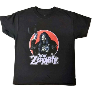 Rob Zombie - Magician Boys T-Shirt Bl ryhmässä MERCHANDISE / Merch / Hårdrock @ Bengans Skivbutik AB (5548840r)