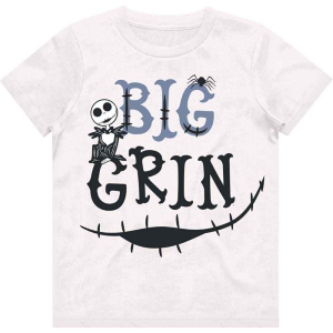 Disney - Tnbc Big Grin Boys T-Shirt T-Shirt Wht ryhmässä MK Export CDON Merch @ Bengans Skivbutik AB (5548856r)